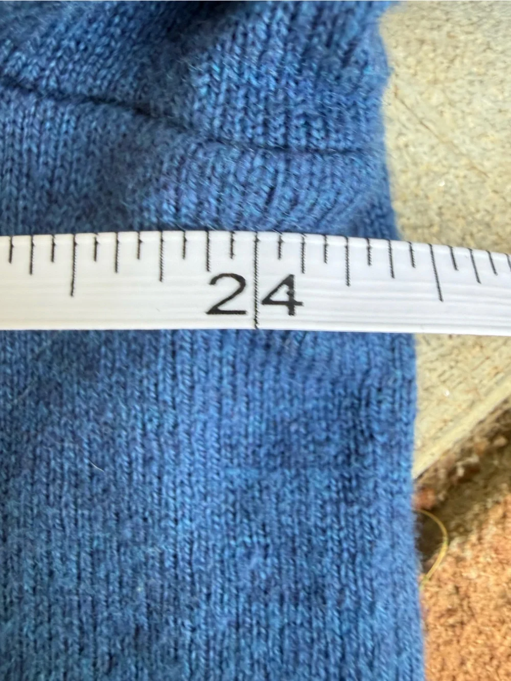 Banana Republic Pima Cotton Cashmere 1/4 Zip Sweater Blue Men’s XL